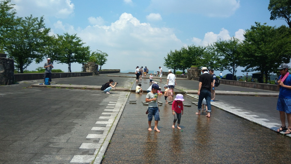 福岡　大野城　憩いの森公園　おすすめ　水遊び　夏　涼しい　子育て