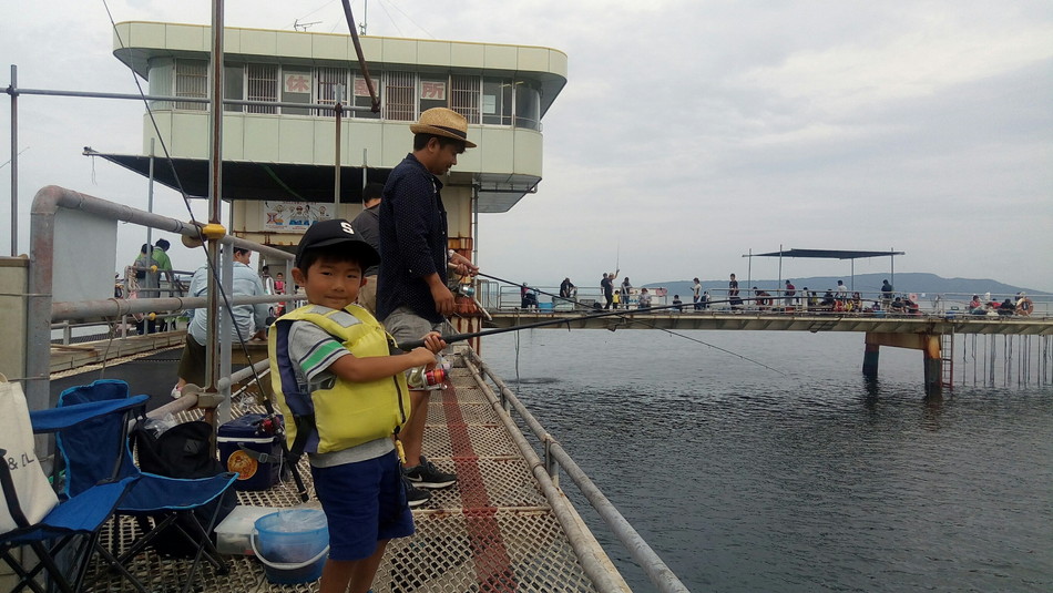 子供　釣り　海釣り　サビキ　アジ　福岡市海釣り　公園　糸島