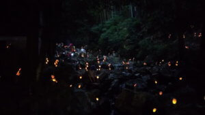 直方　竜王の滝　神秘的　福岡　イベント　夏　キャンプ　ブログ