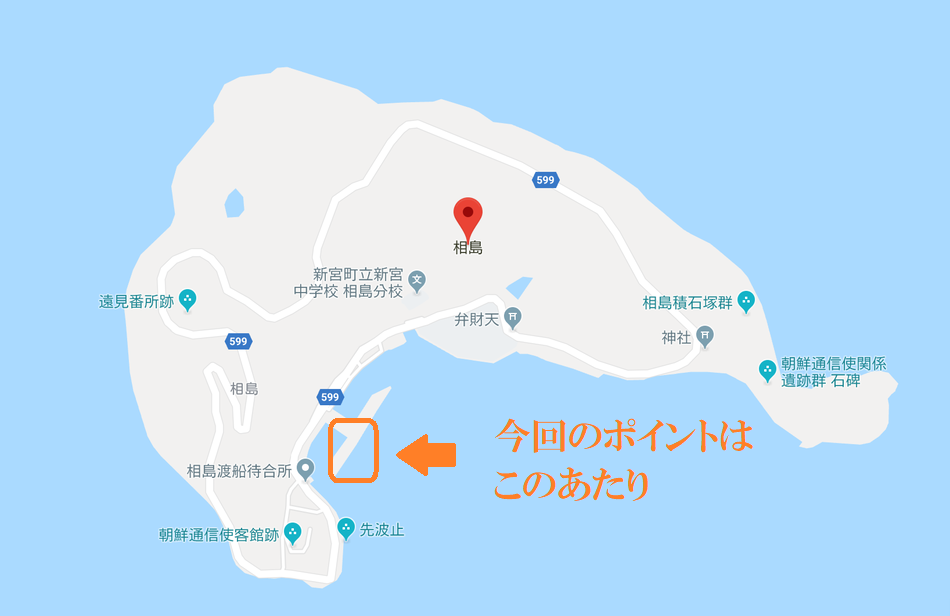 相島　地図